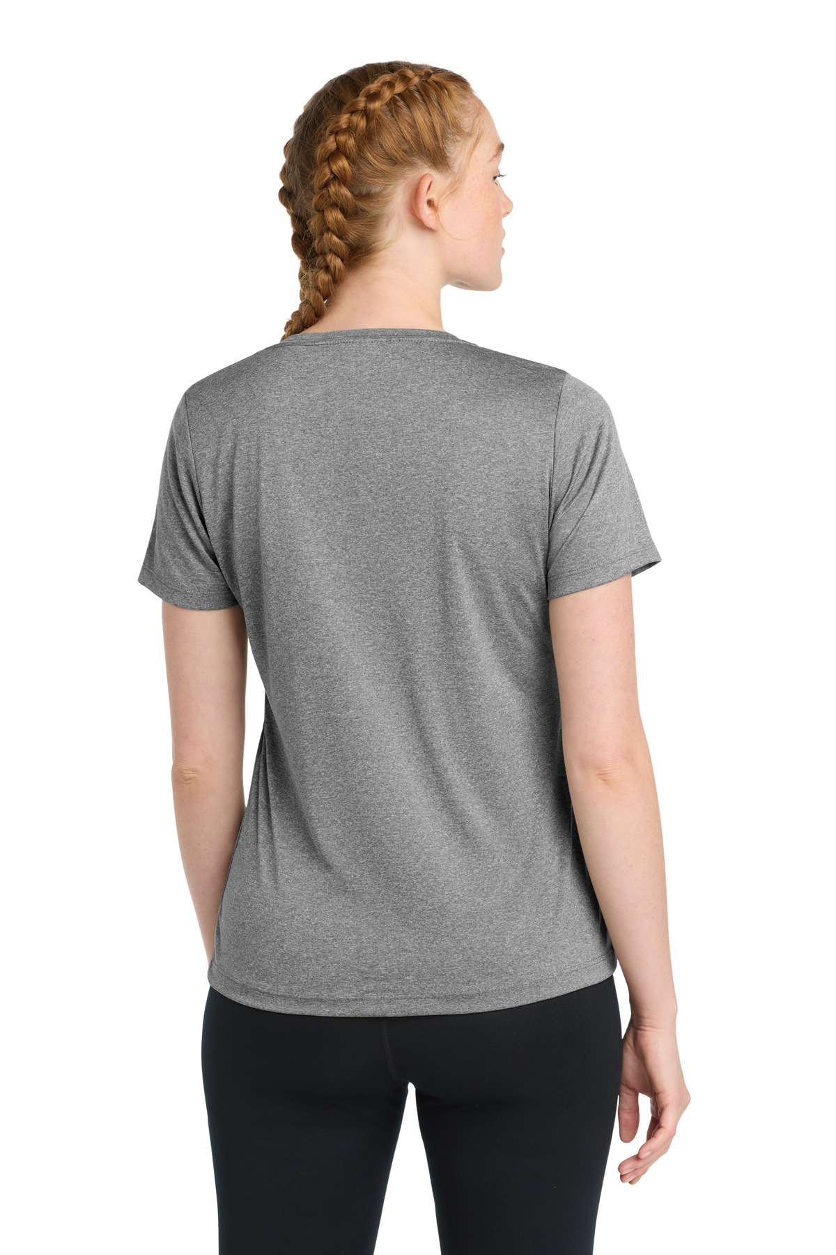 Sport-Tek Women's Heather Contender Scoop Neck Tee. LST360 49