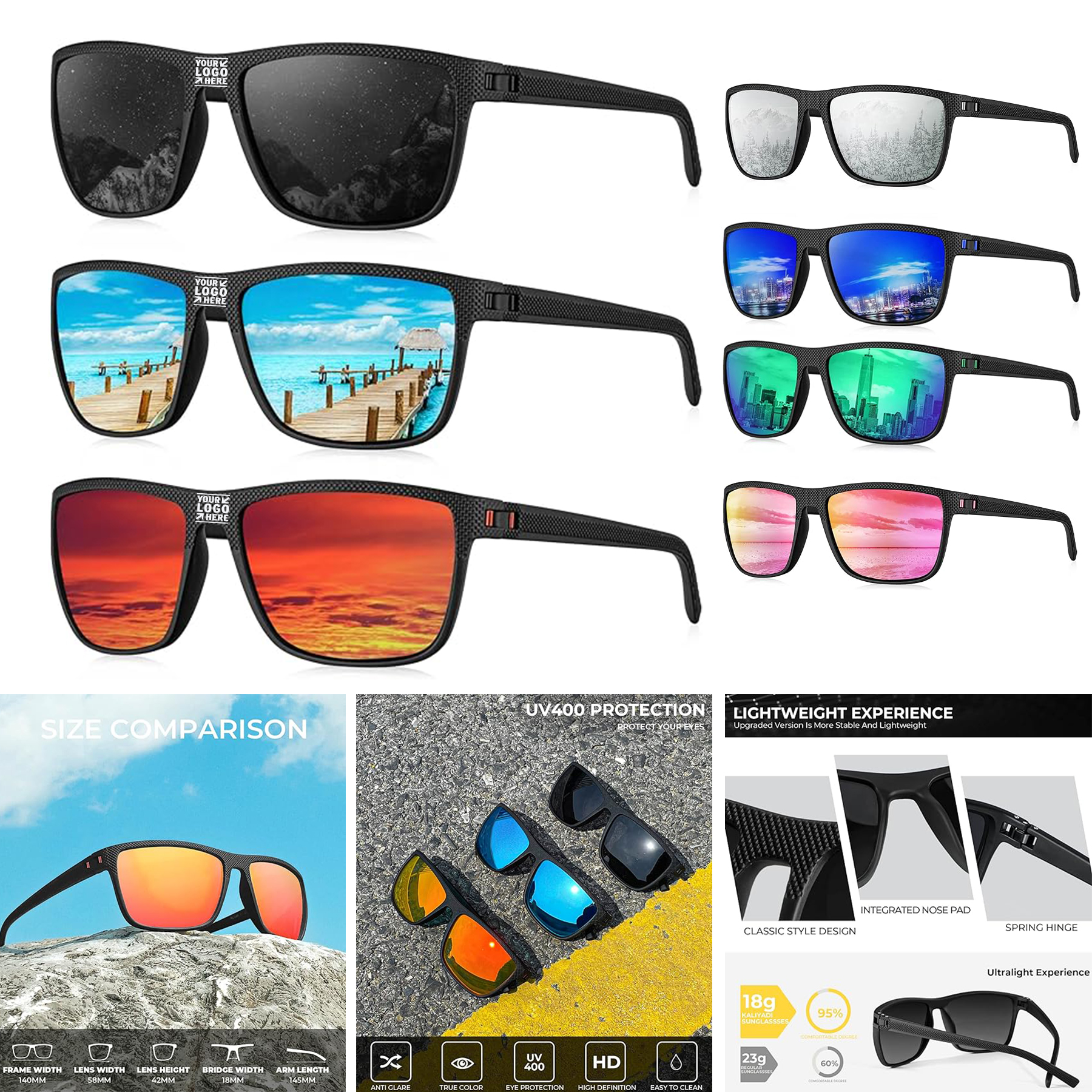UV Protection Driving Fishing Golf Polarized Sunglasses 2