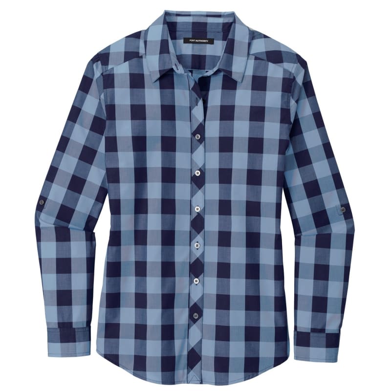 Port Authority Ladies Everyday Plaid Shirt. 10
