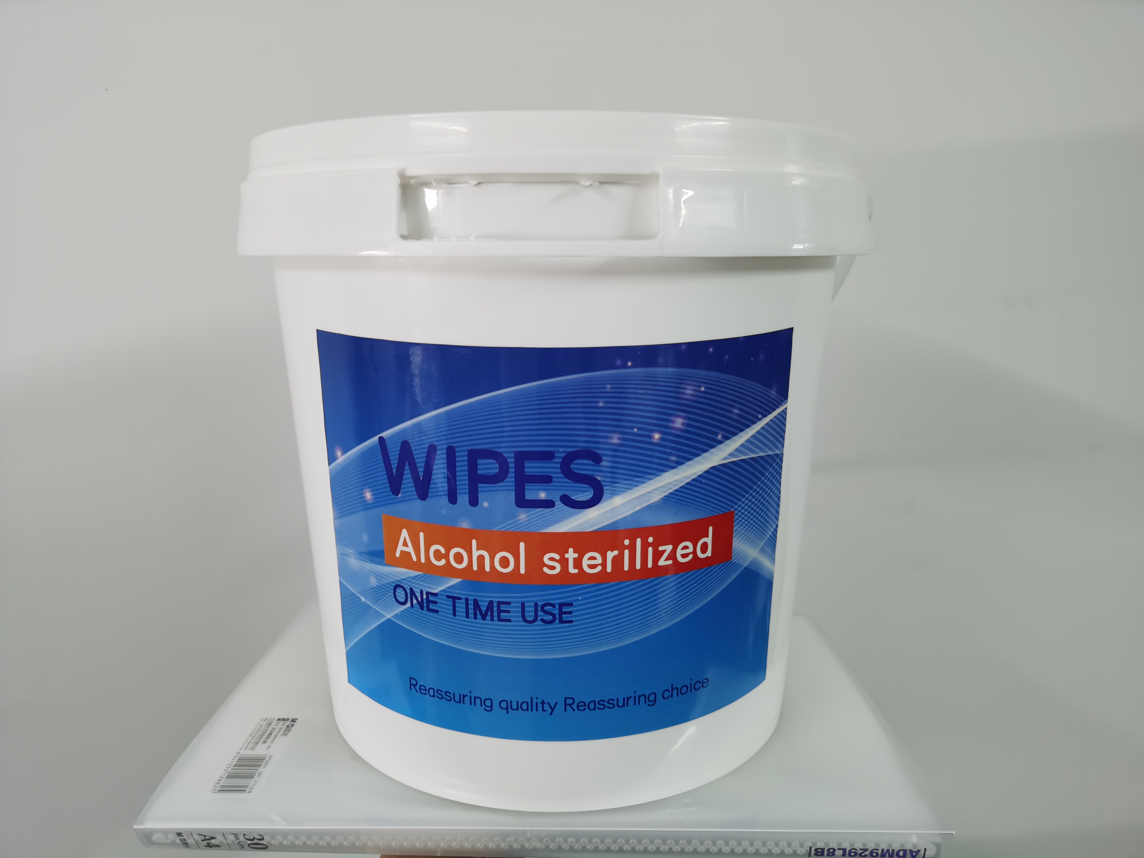 800 Sheets Hand Wipes in Canister W/ Custom Logo 2