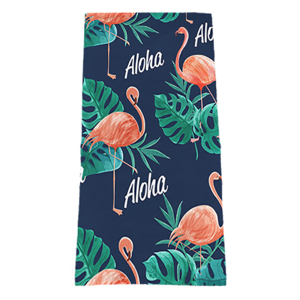 Beach Towel 35"x70" Dye Sublimated Full Graphics 2