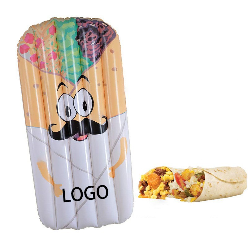Burrito Inflatable Lounge Pool Float 6