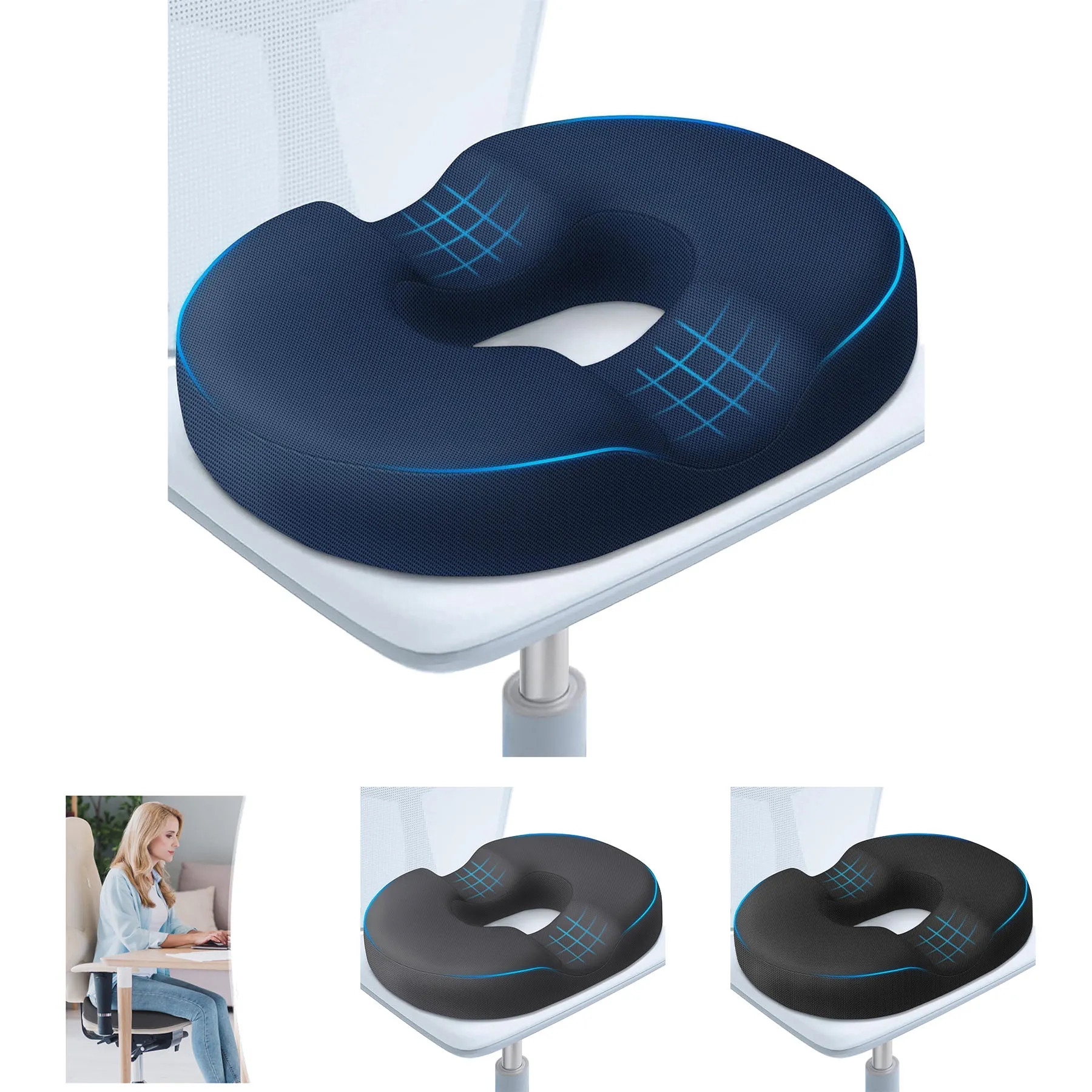 Donut Chair Cushion for Postpartum Pregnancy & Hemorrhoid 3