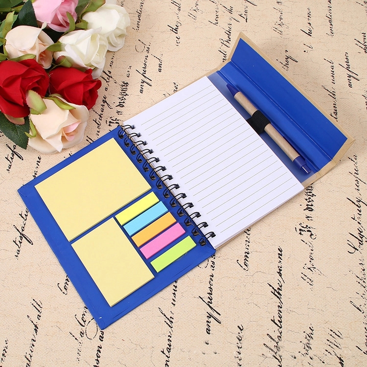Eco-Recycled Journal w/Sticky Notes & Flags 1