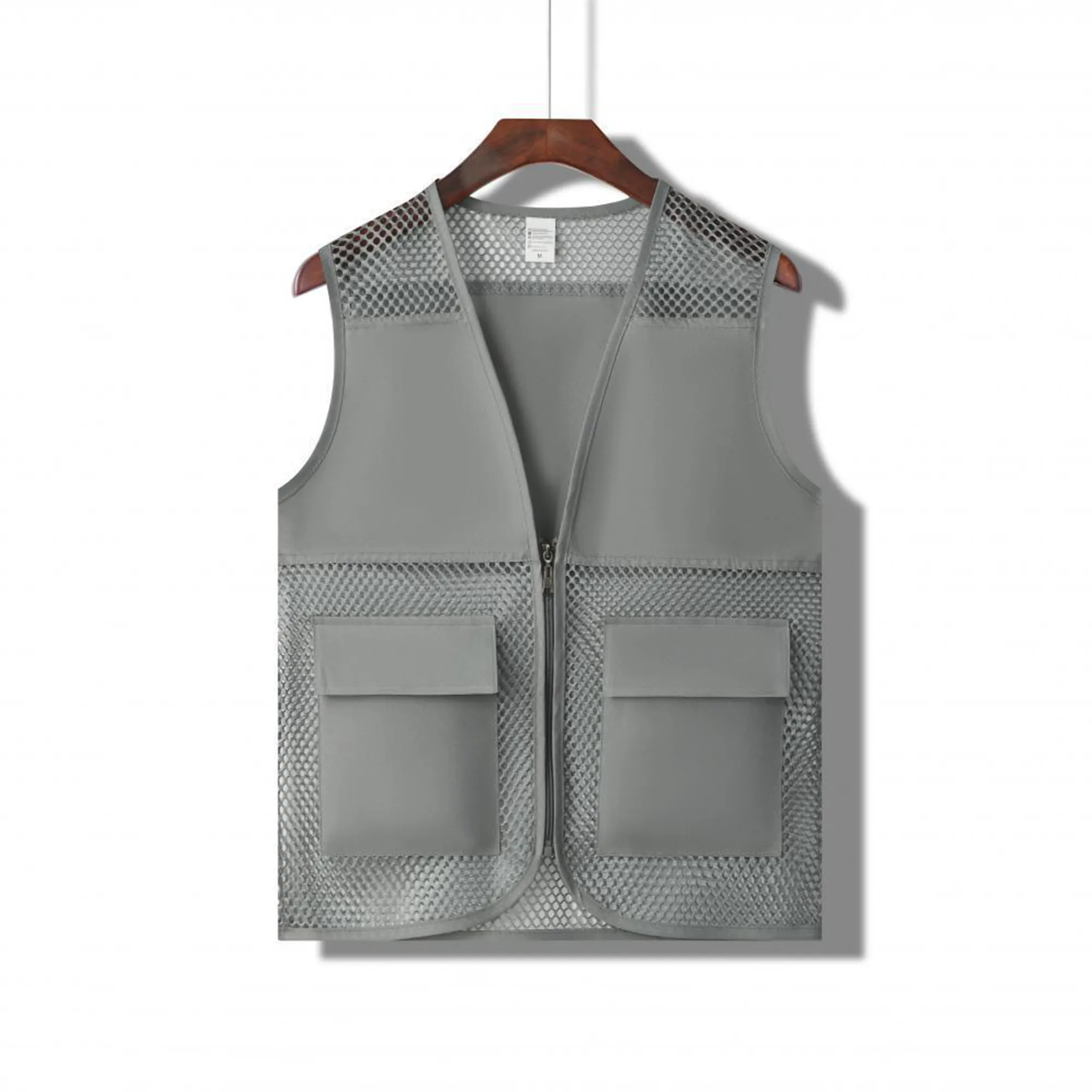 MOQ20 Mesh Vest Summer Volunteer Workwear 2