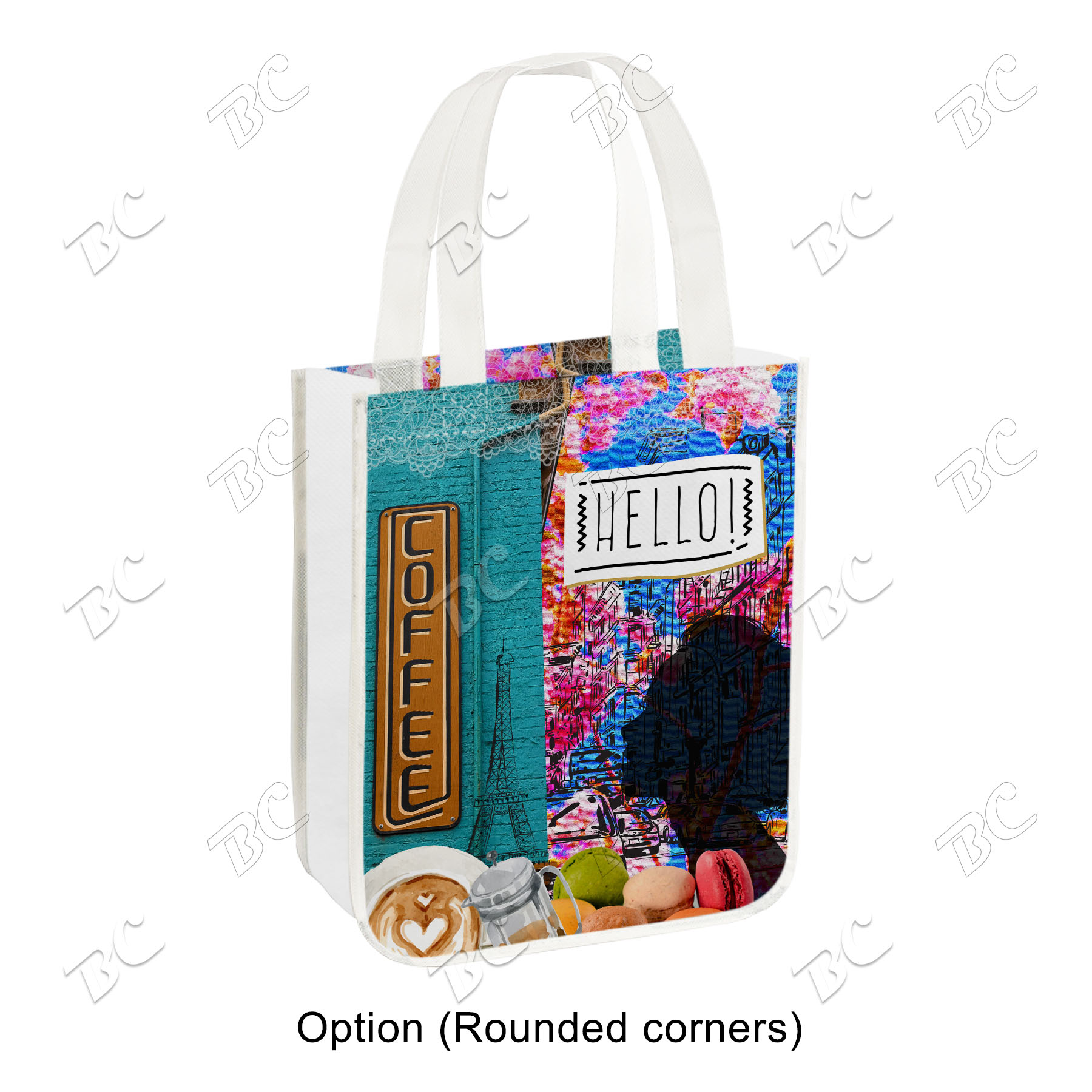 Free Shipping 13 x 15 Small Quantity Custom Laminated Bag 7