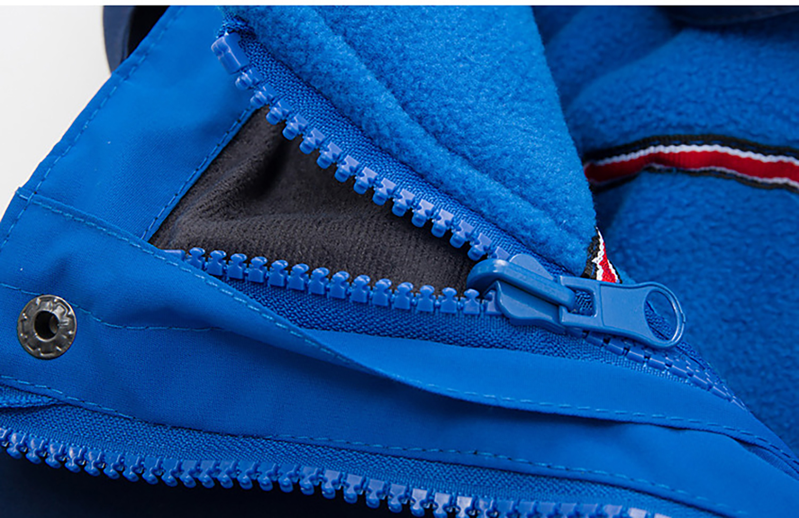 Warm Fleece Winter Jacket with Multi-Pockets 11