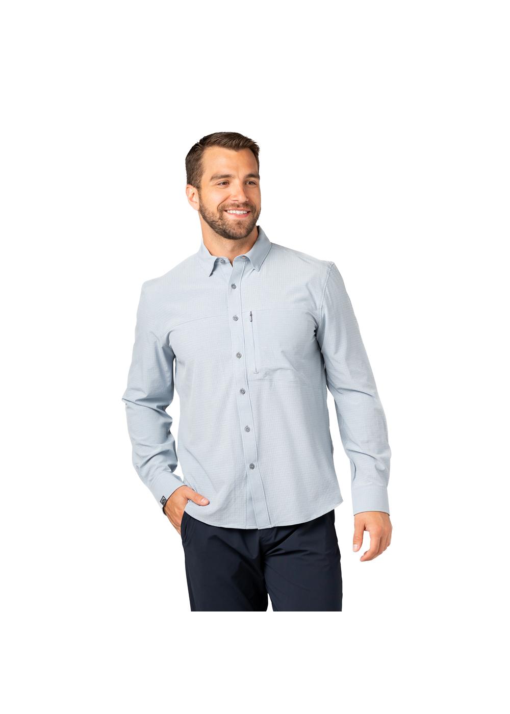 Storm Creek Men's Naturalist 4-Way Stretch Long Sleeve Outdoor Shirt