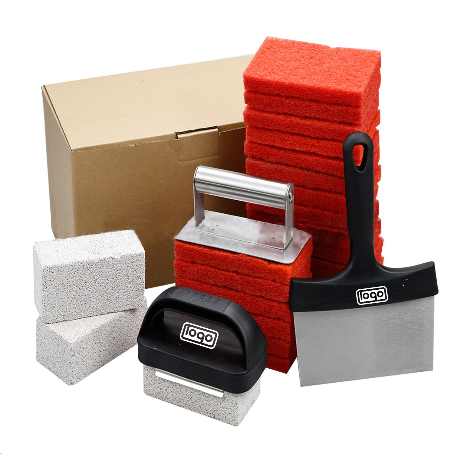 BBQ Cleaning Kit Set 3