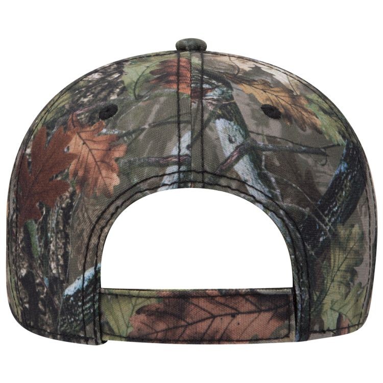 OTTO CAP® Camouflage 6 Panel Low Profile Baseball Cap 7