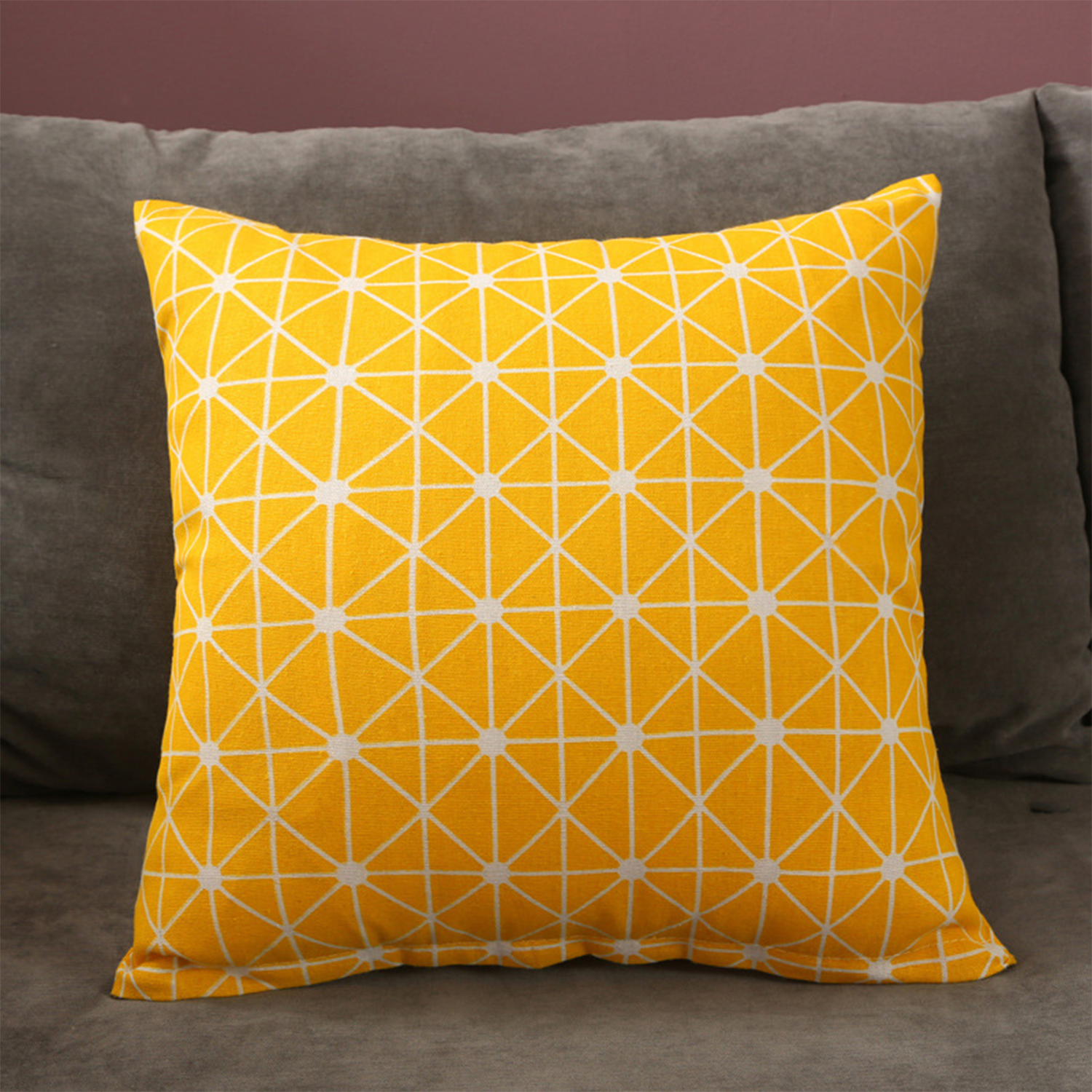 Linen Decorative Throw Pillow 3