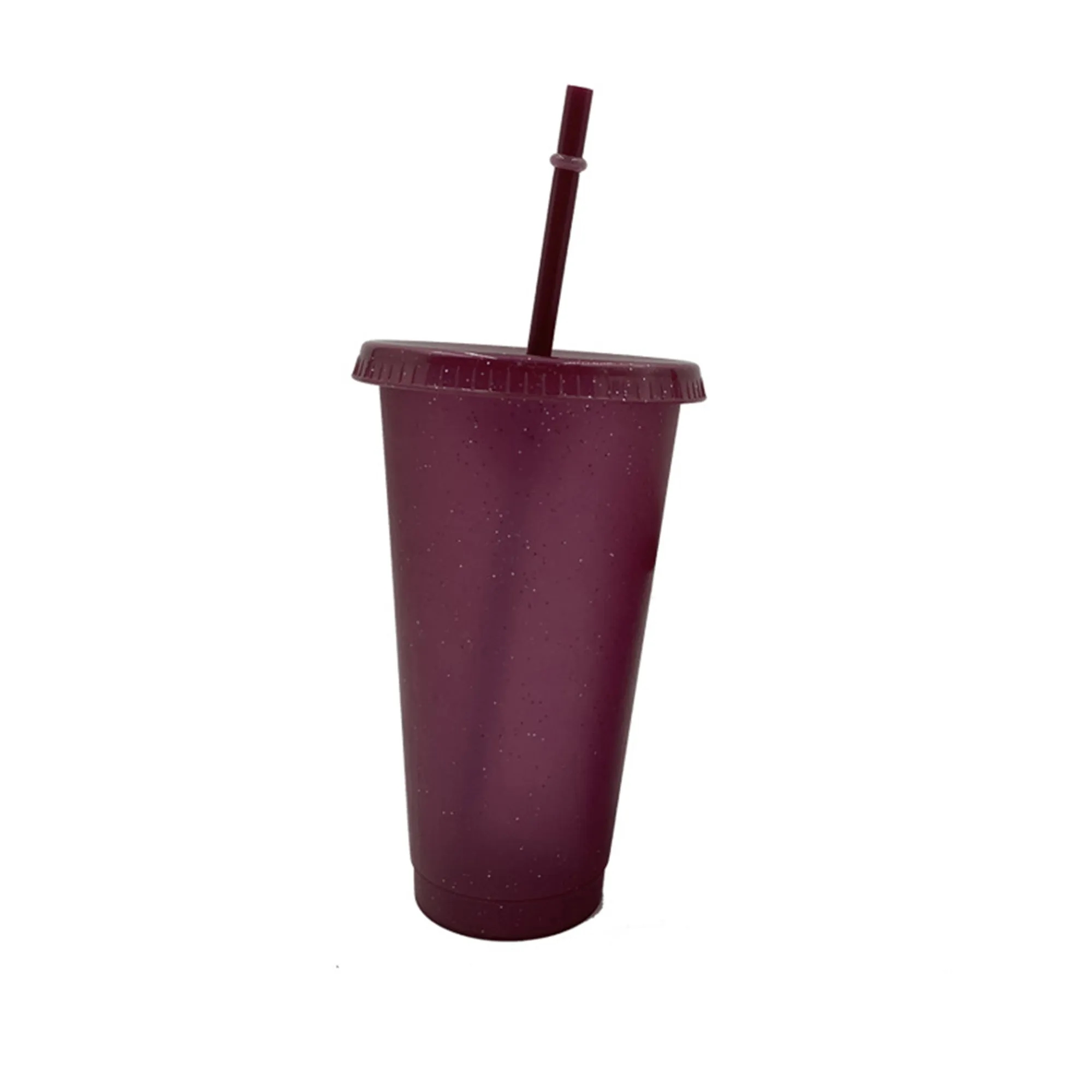 16OZ Plastic Sports Cup With Straw 9
