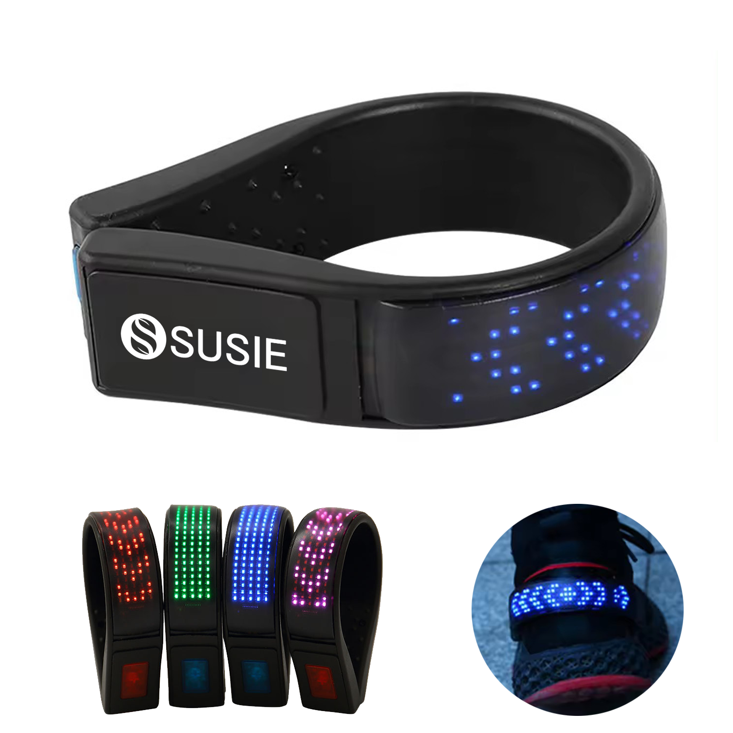 Led Luminous Magic Screen Shoe Clip 1