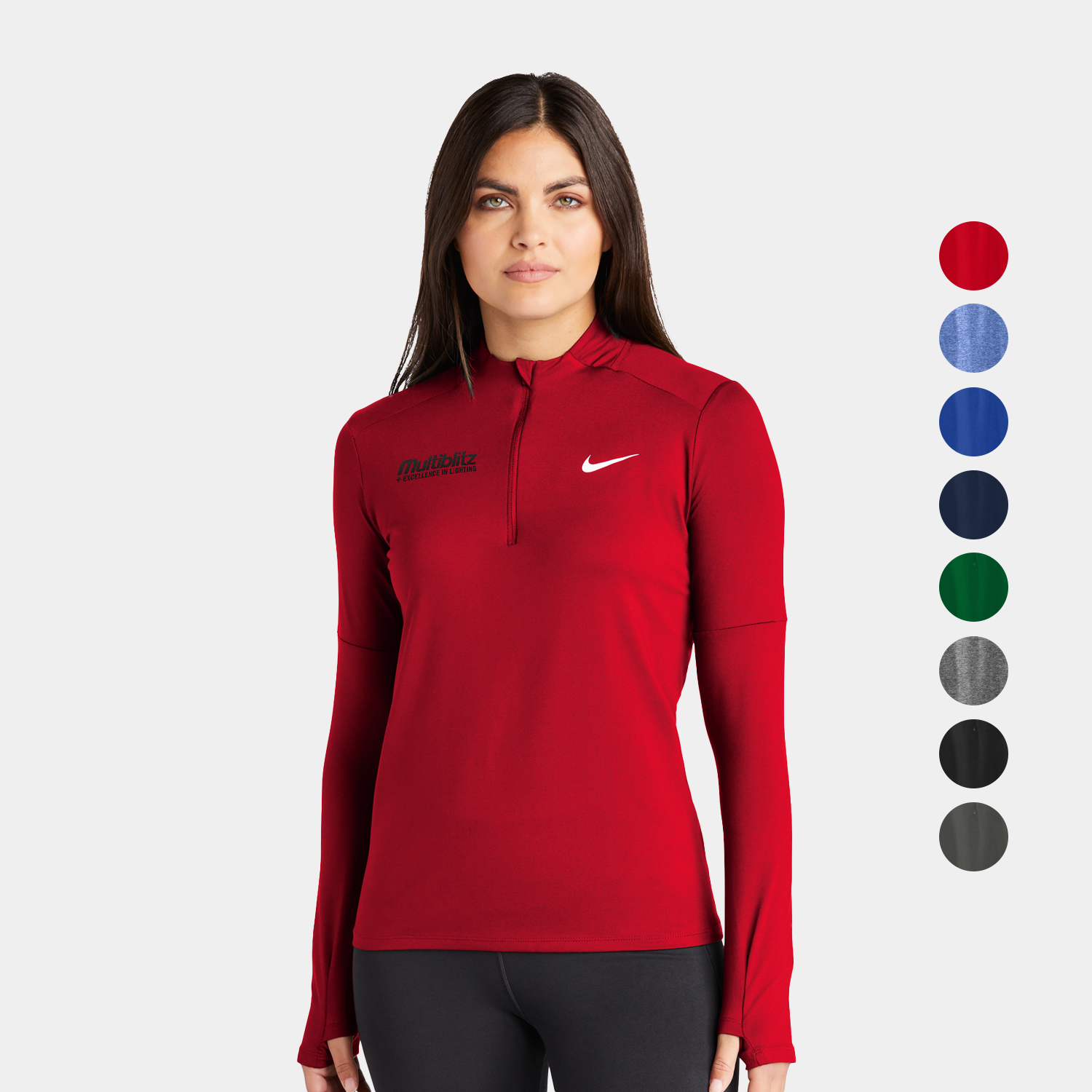 Nike Stand-up Collar Zip Top 3