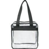 Game Day Clear Zippered Safety Tote 46