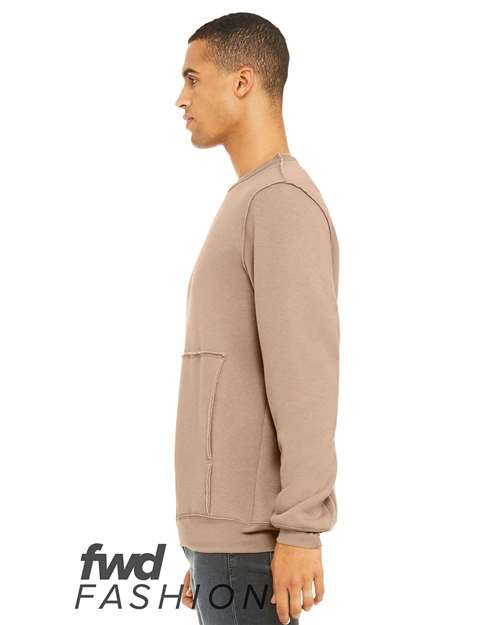 FWD Fashion Raw Seam Crewneck Sweatshirt - 3743 12