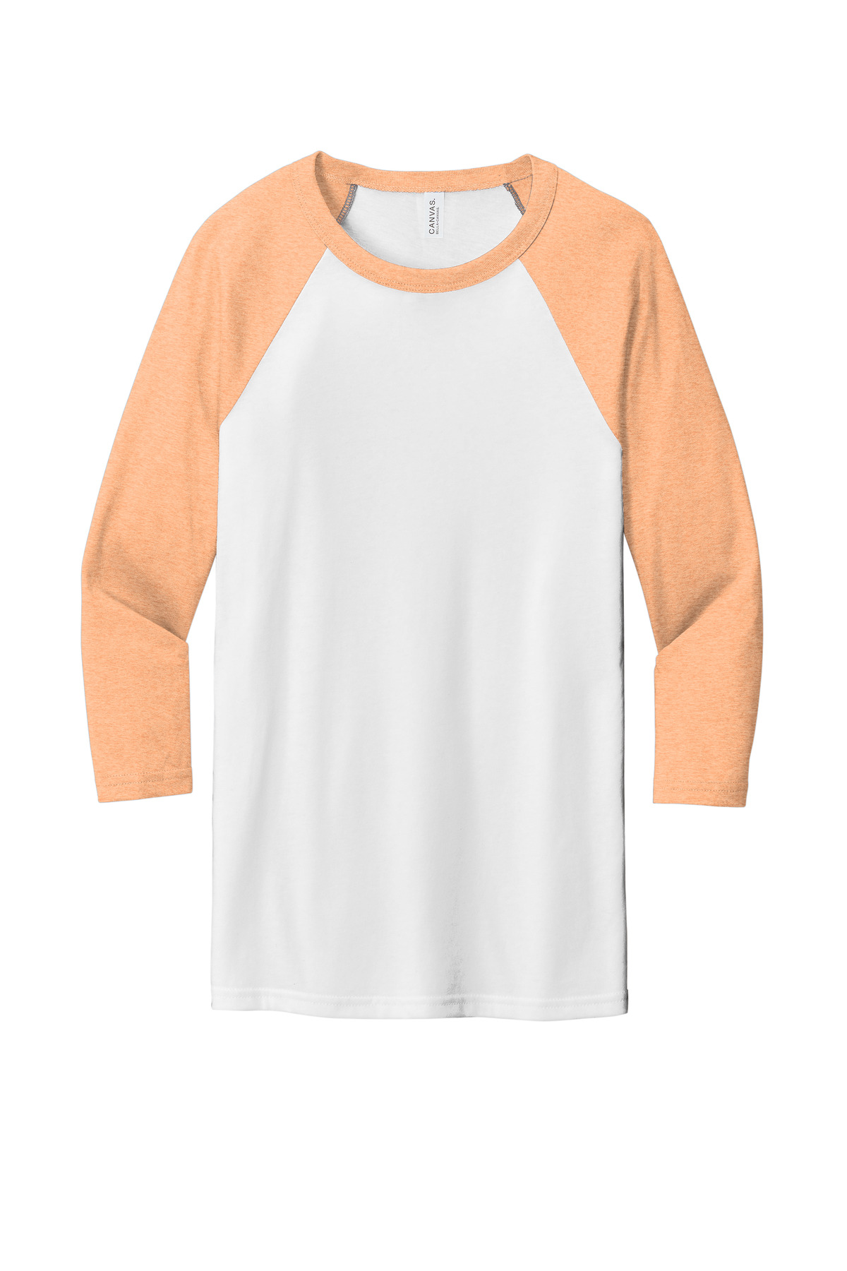 BELLA+CANVAS Unisex 3/4-Sleeve Baseball Tee. BC3200 45