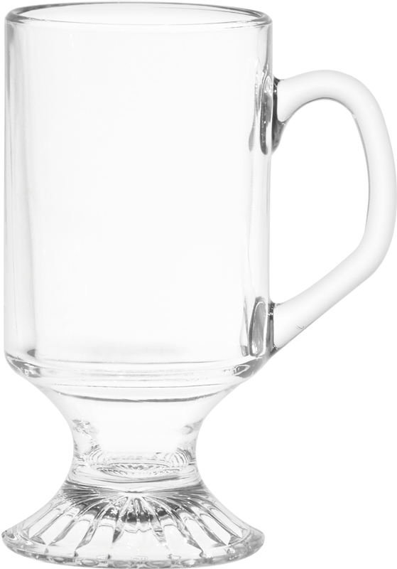 10 oz. Irish Coffee Mug - Deep Etched 9