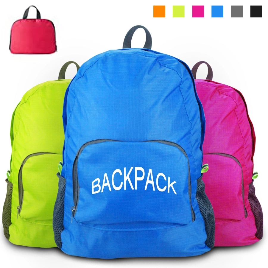 Foldable Waterproof Double Shoulder Sports Backpack 2