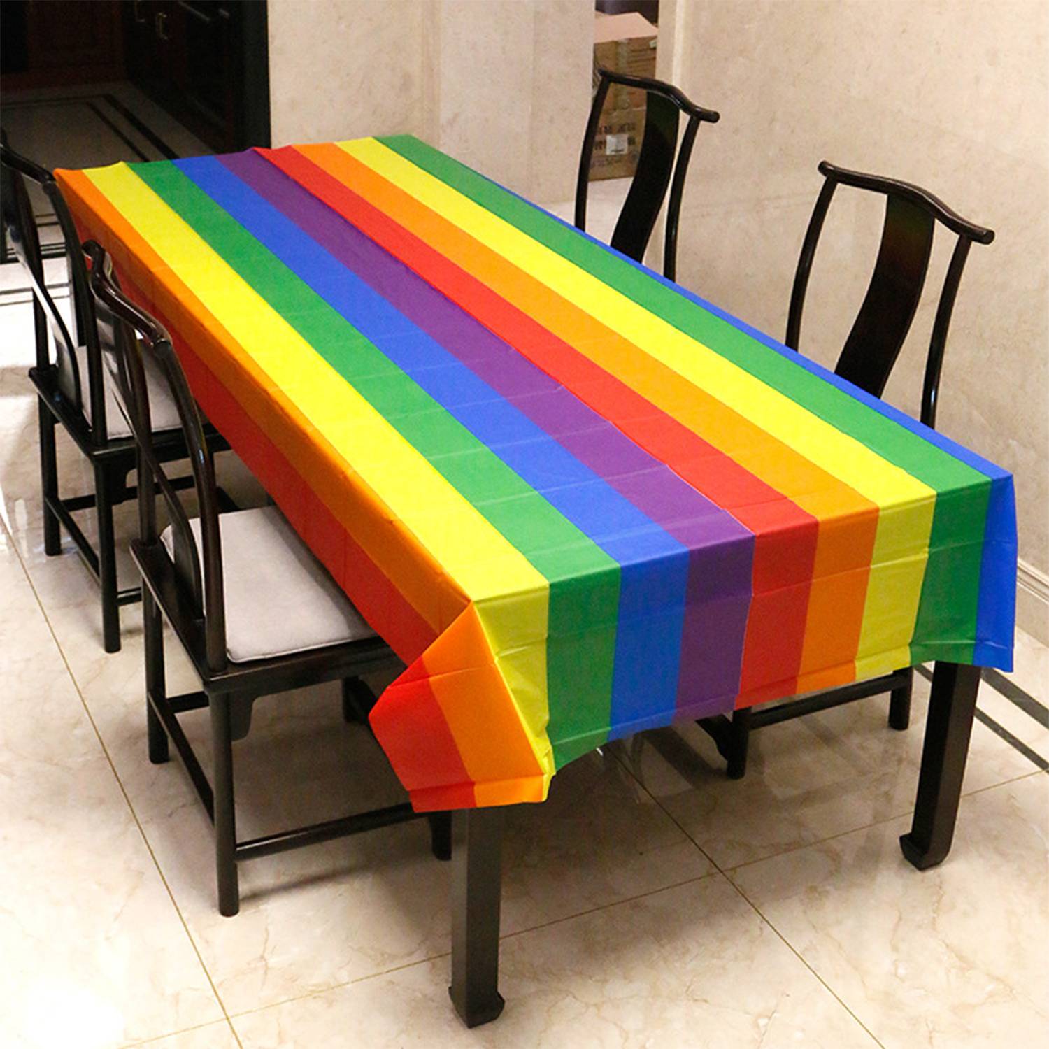 LGBT Pride GAY Rainbow Tablecloths 6