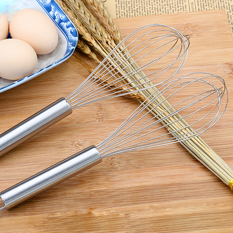10-Inch 6 line stainless steel egg beater 4