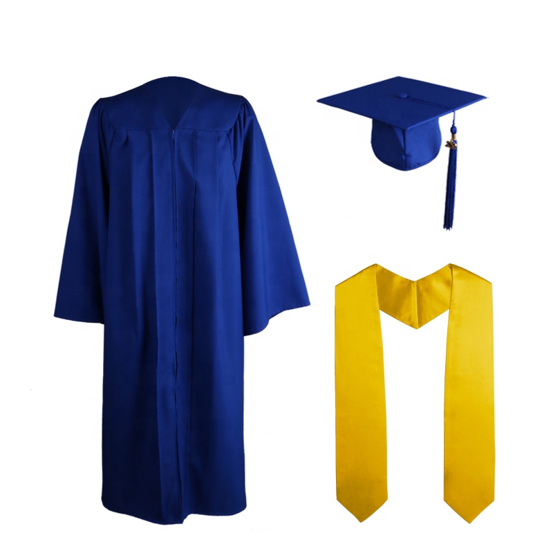 University Graduation Cap and Gown 4