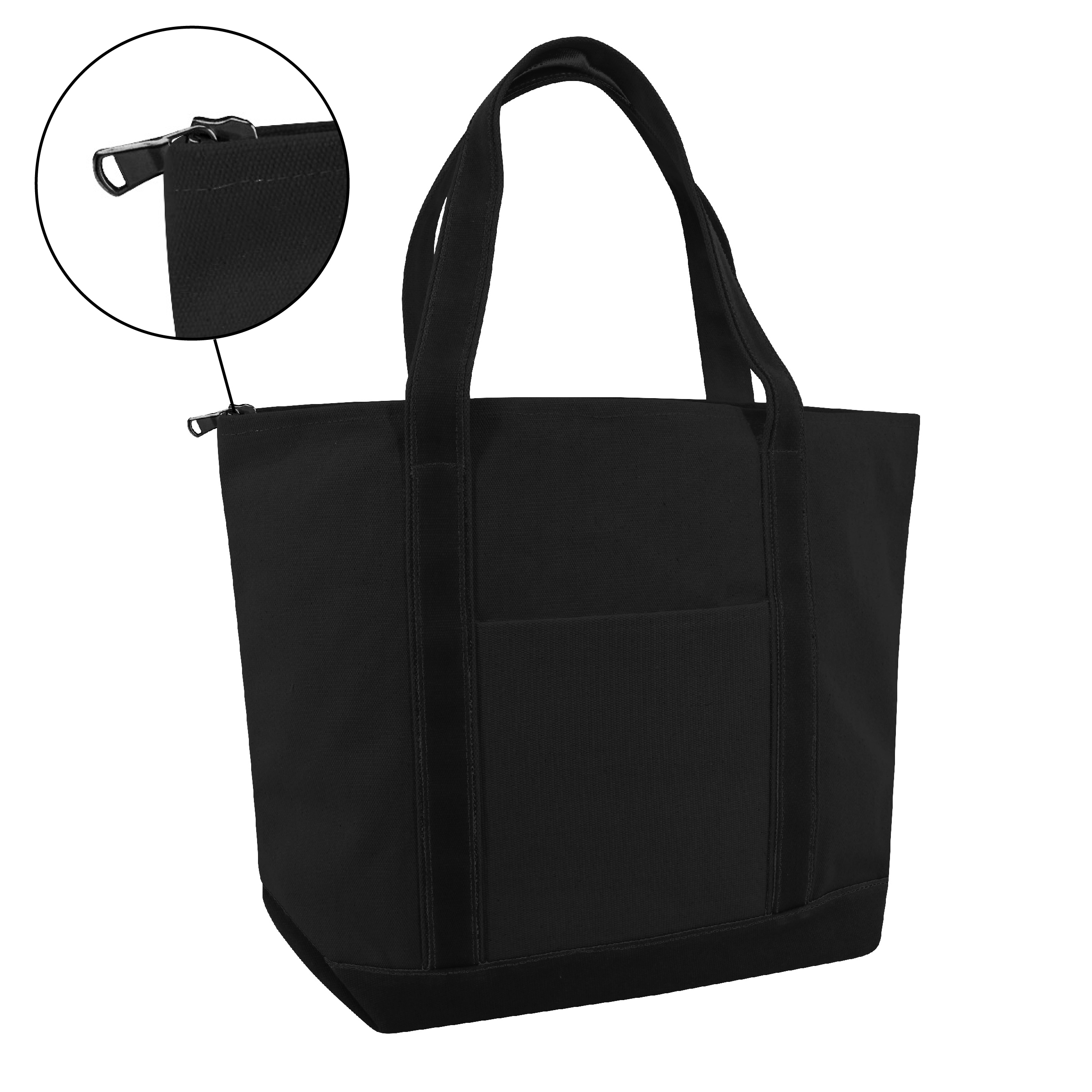 Carmel Classic XL Cotton Canvas Resort Tote  1