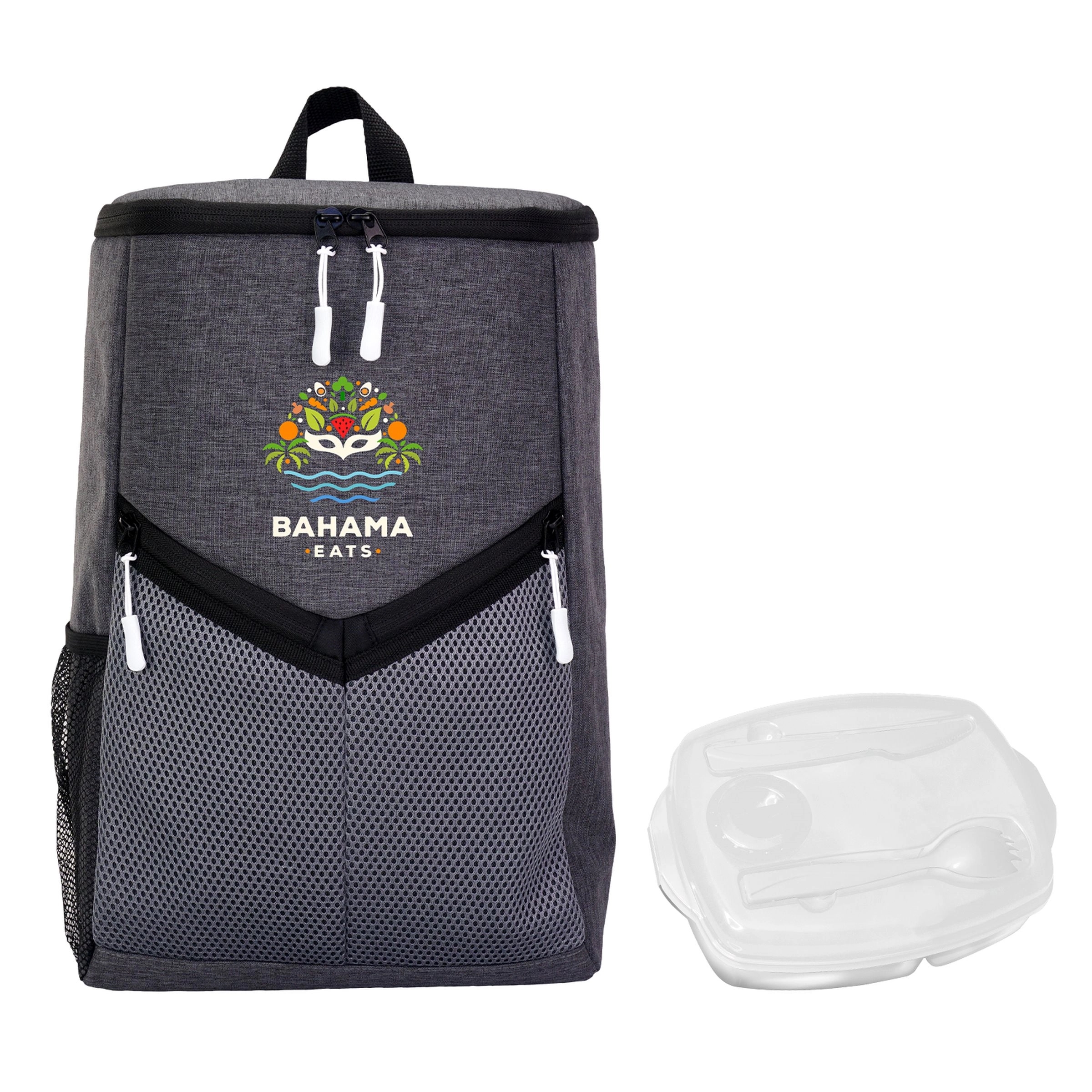 Victory Locking Lid Cooler Backpack Set 3