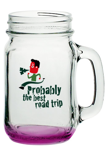 16 oz. Libbey Mason Jars with Handles 12