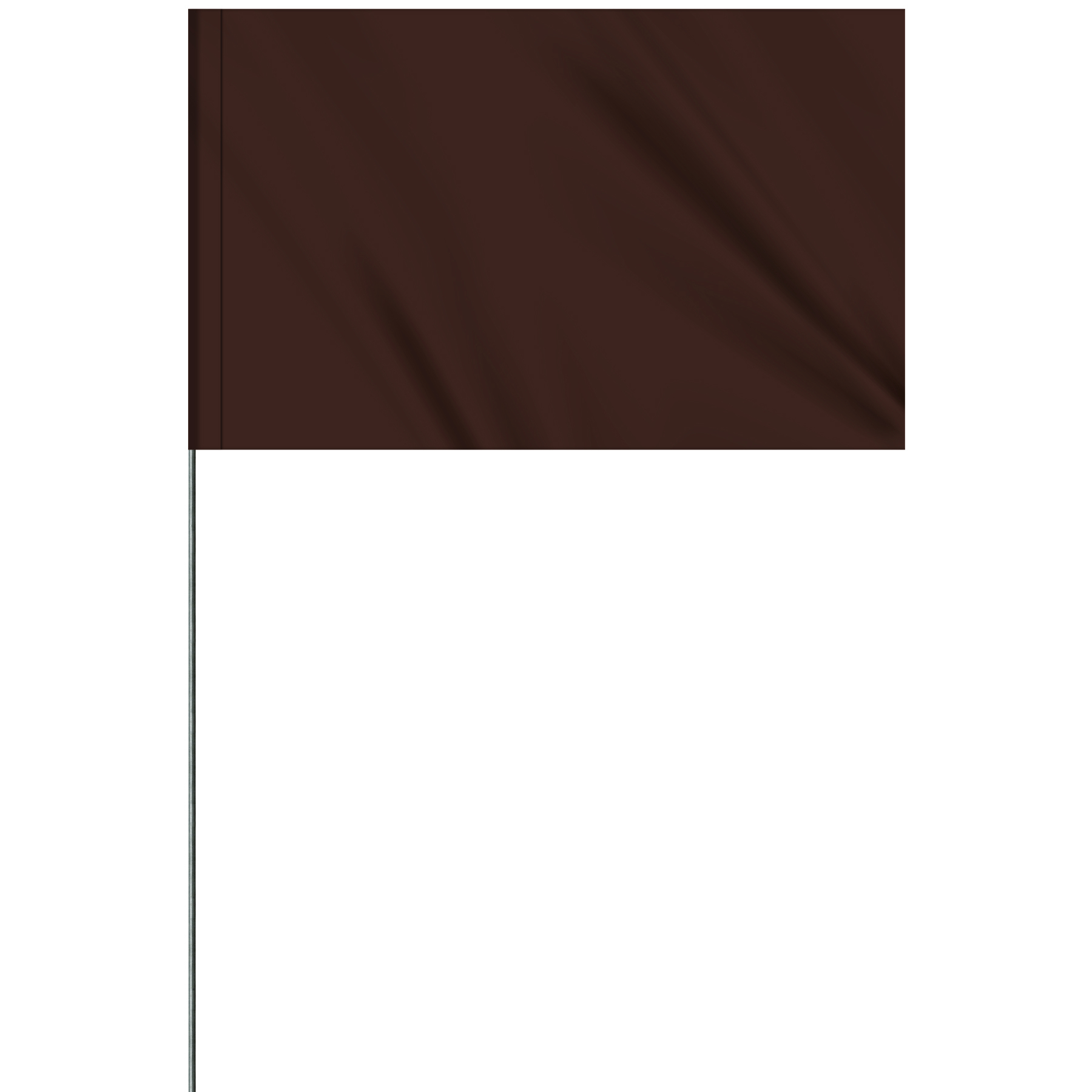 1-Color 5" x 8" Custom Vinyl Marking Flag with 36" Wire 10