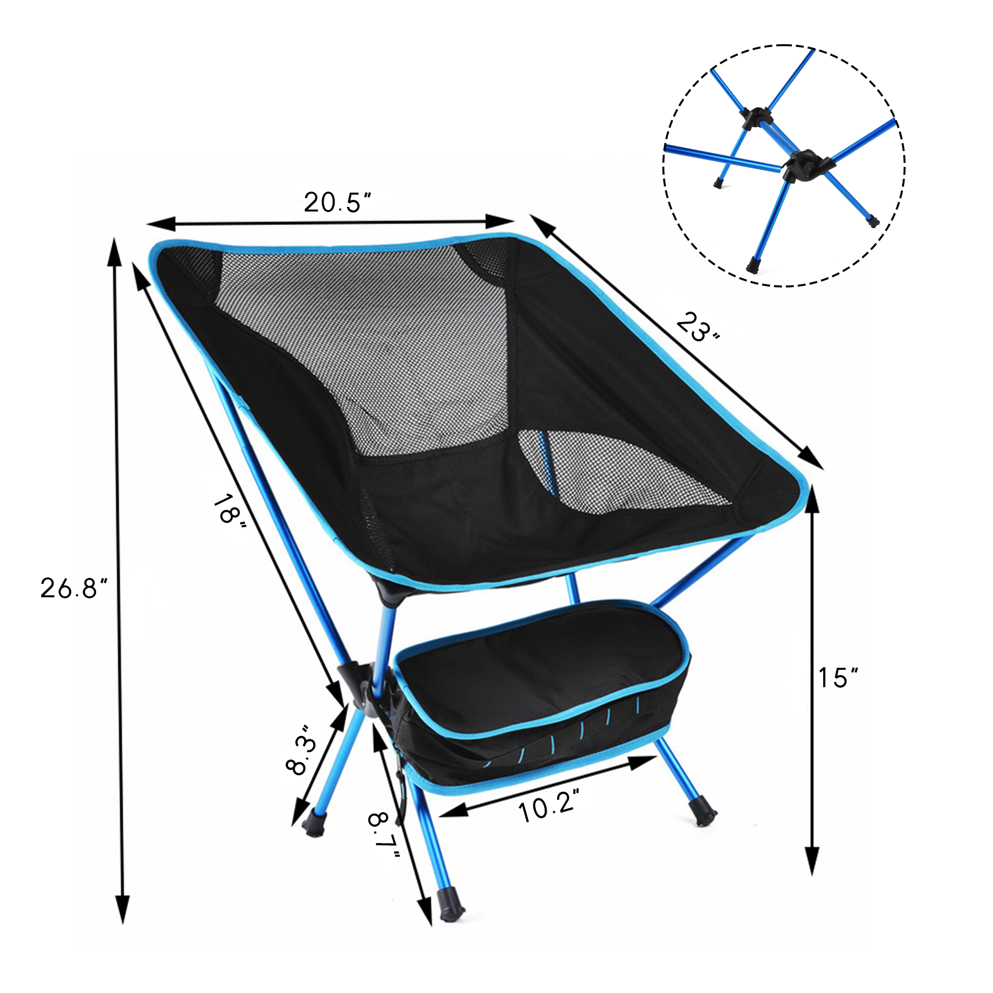 Portable Folding Camping Chair 2
