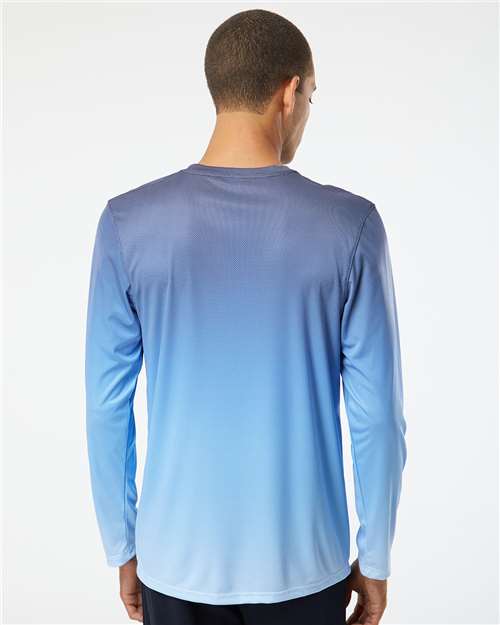 Unisex Barbados Performance Pin Dot Long Sleeve T-Shirt - 225 10