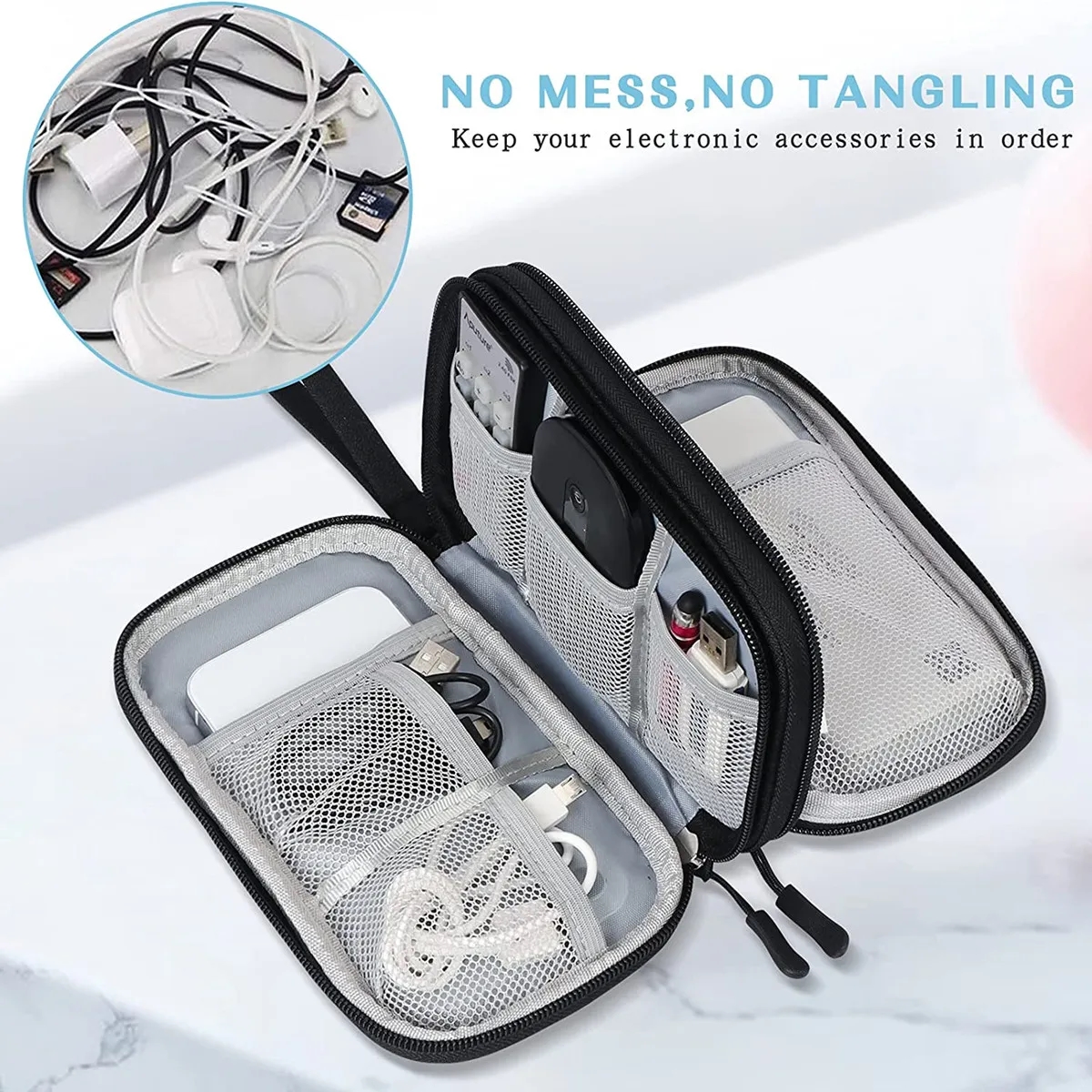 Electronics Travel Organizer 4