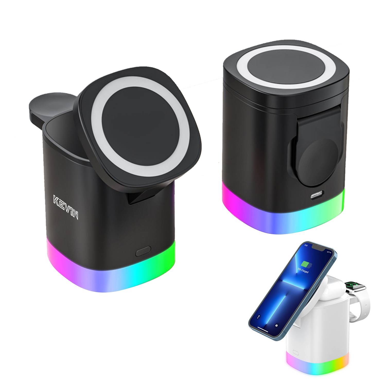 3-In-1 Foldable Wireless Charger 3