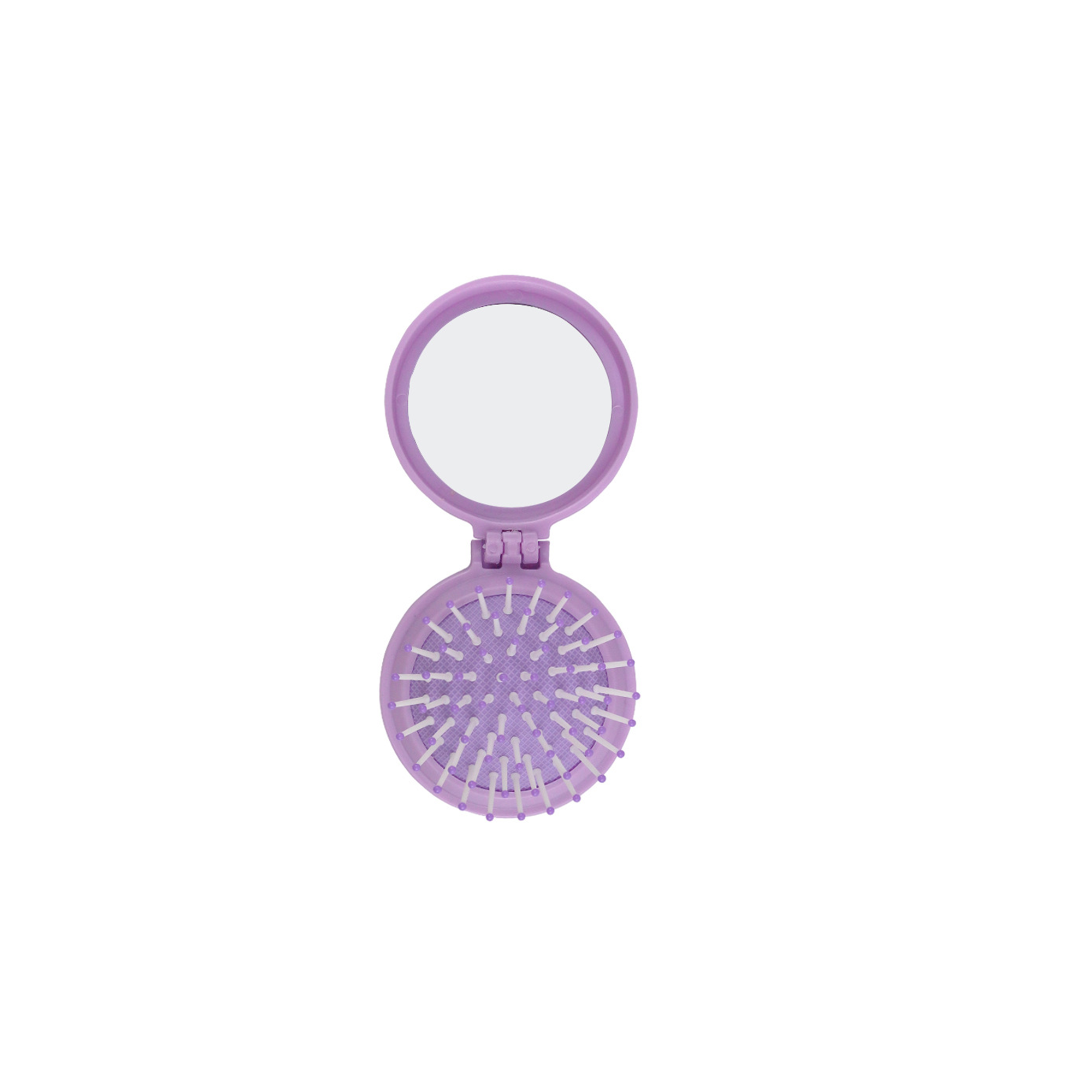 Mini Makeup Mirror With Retractable Air Cushion Comb 2