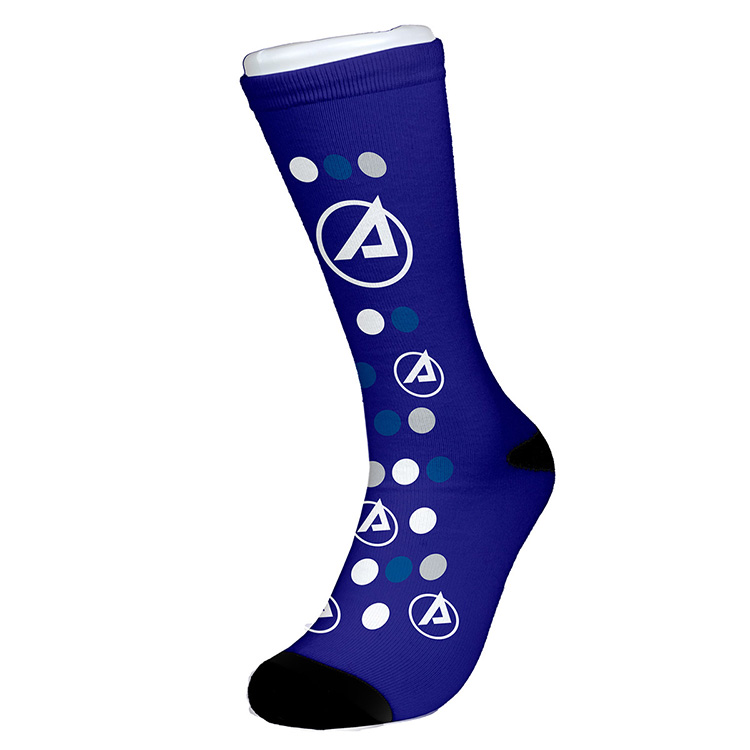 "Thames" Dye Sublimated Dress Socks (Pair) 6