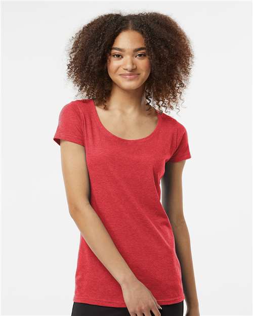 Women's Poly-Rich Scoop Neck T-Shirt - 243 29