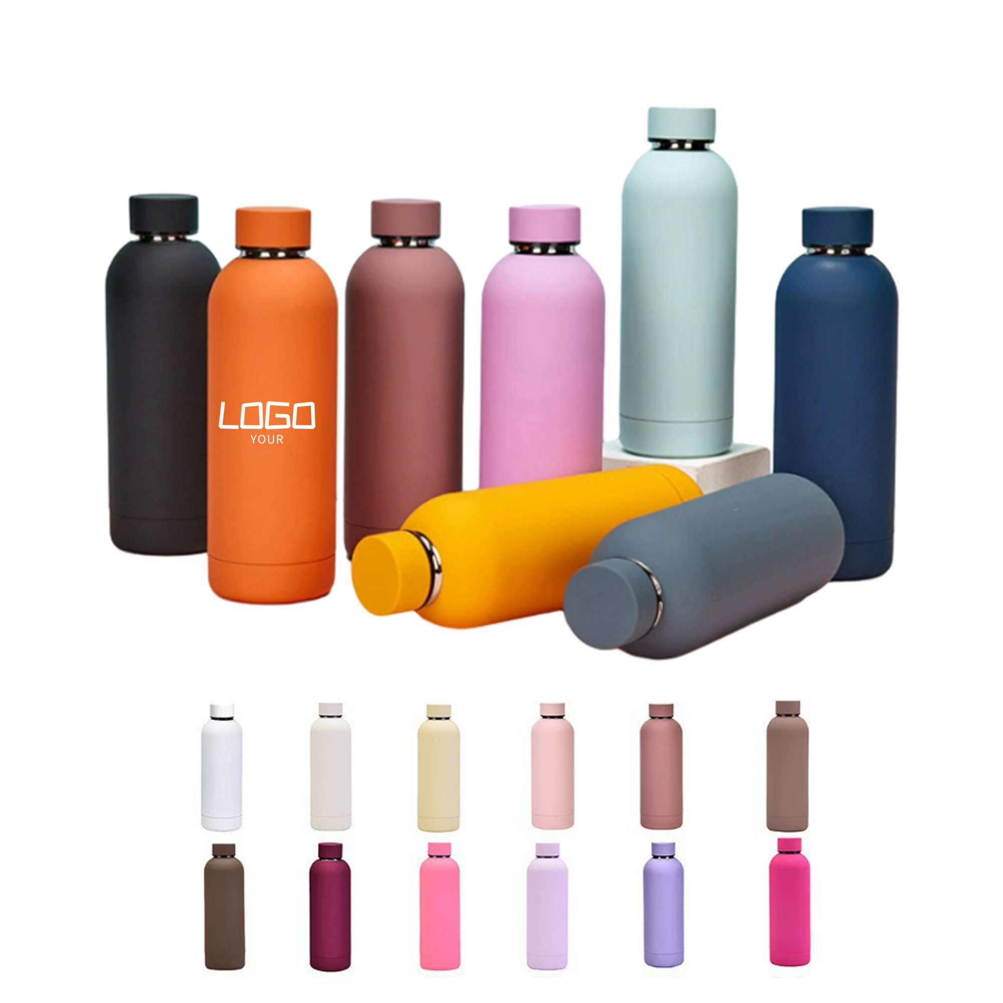 16 oz Stainless Steel Vacuum Bottle 2