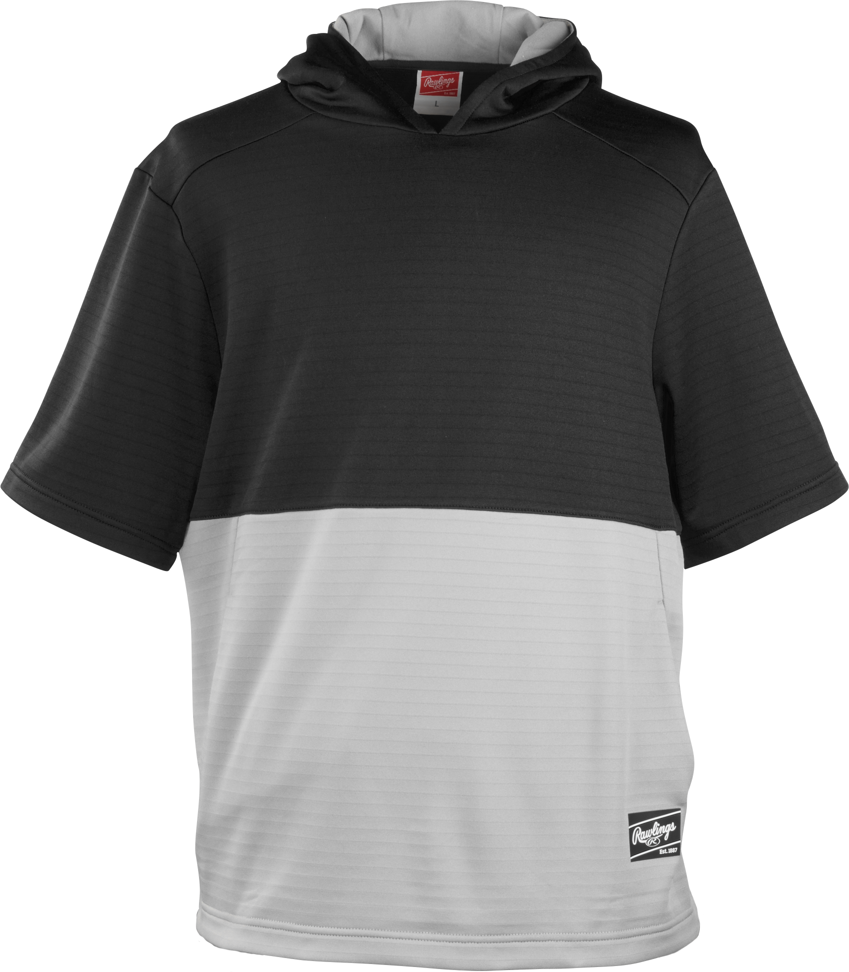 Rawlings Adult Colorsync Performance Short Sleeve Hoodie, custom hoodie or sweatshirt with logo imprint 3