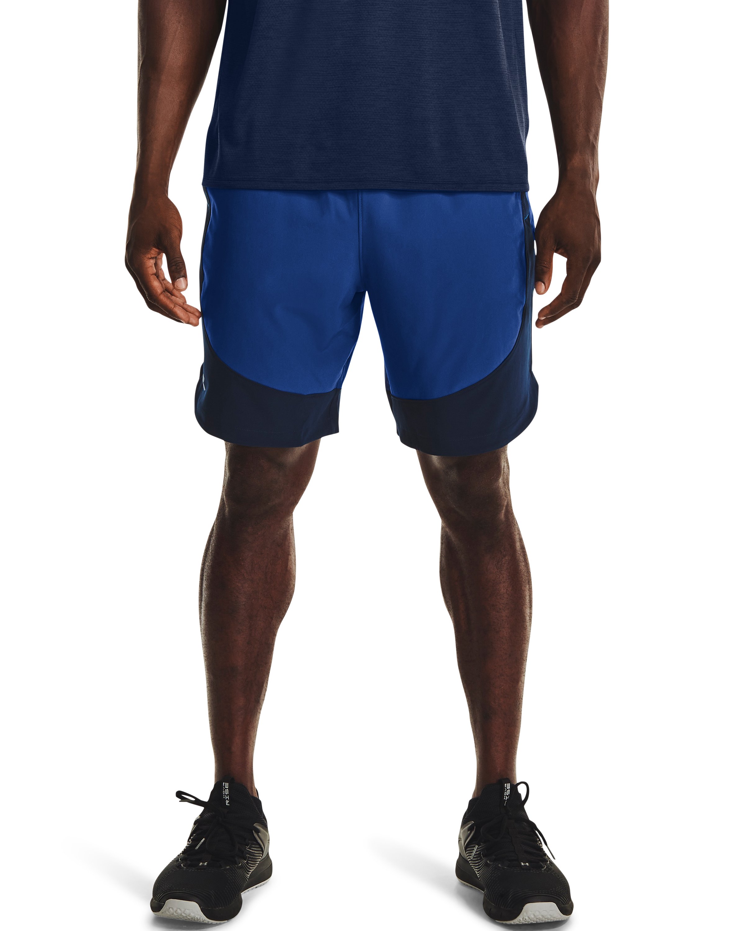 UA HIIT Woven Colorblock Men's Shorts 2