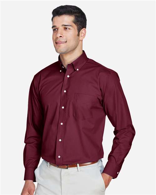 Men's Crown Collection® Broadcloth Woven Dress Shirt - D620 41