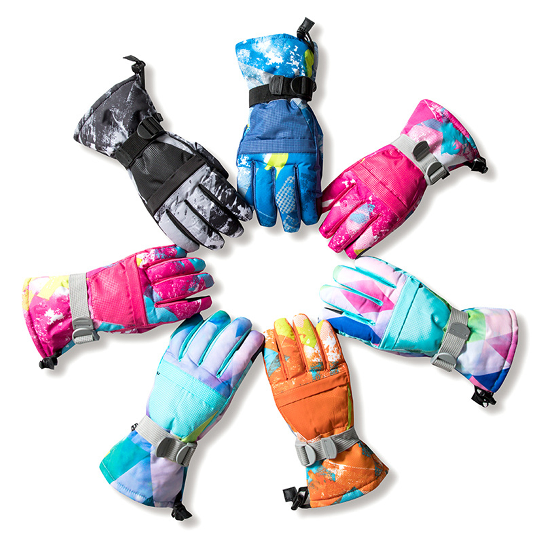 Ski Snow Gloves 3
