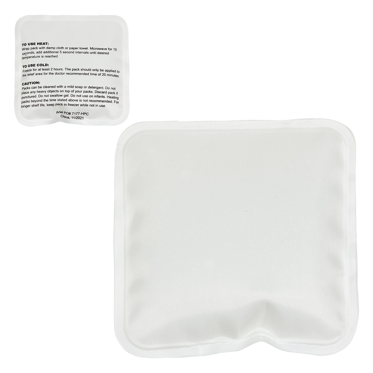 Square Nylon-Covered Hot/Cold Pack 20