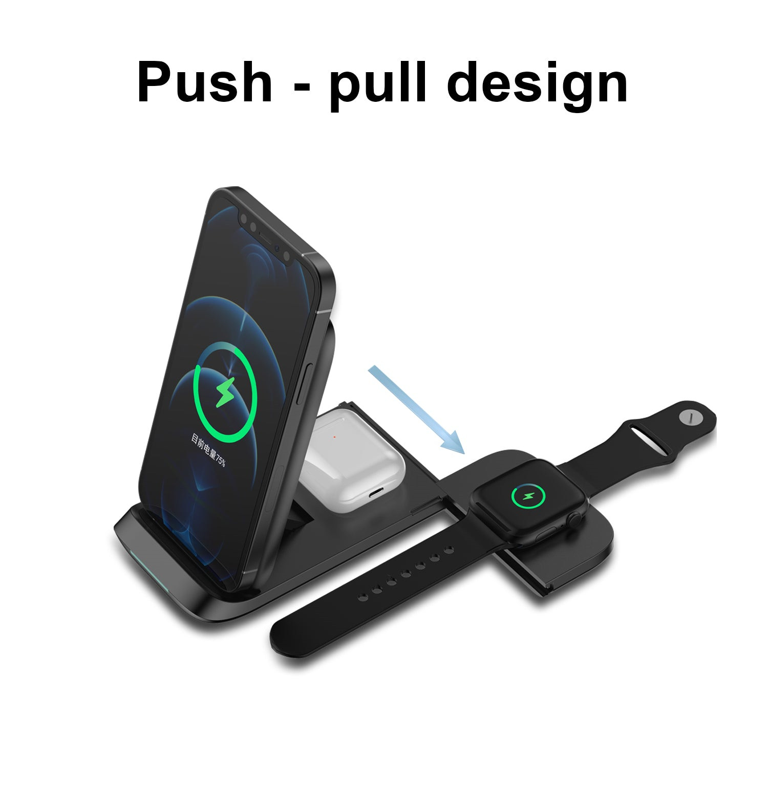 3 in 1 Foldable Wireless Charger 2
