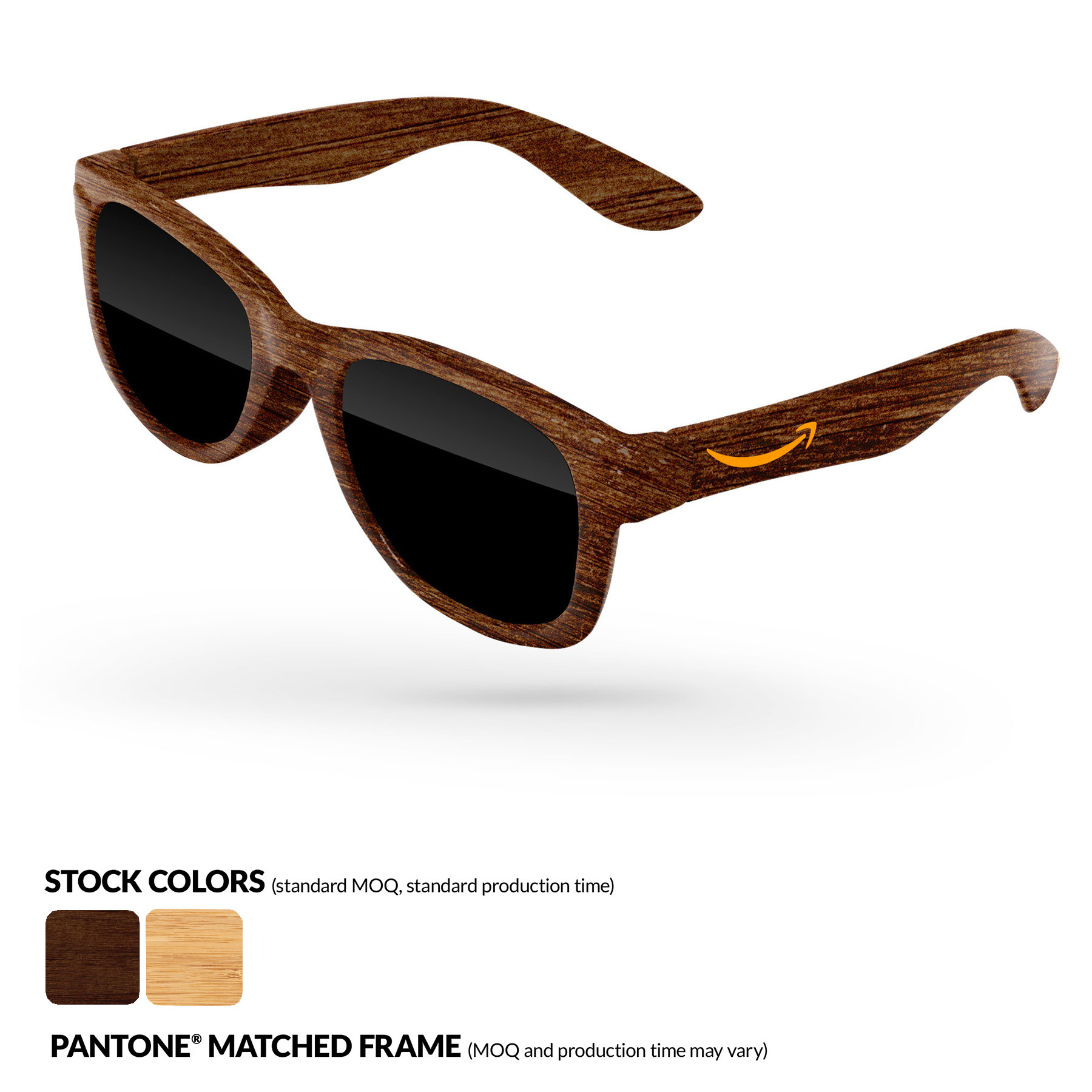Faux-wood Infant Retro Sunglasses (0 to 3 years) 9