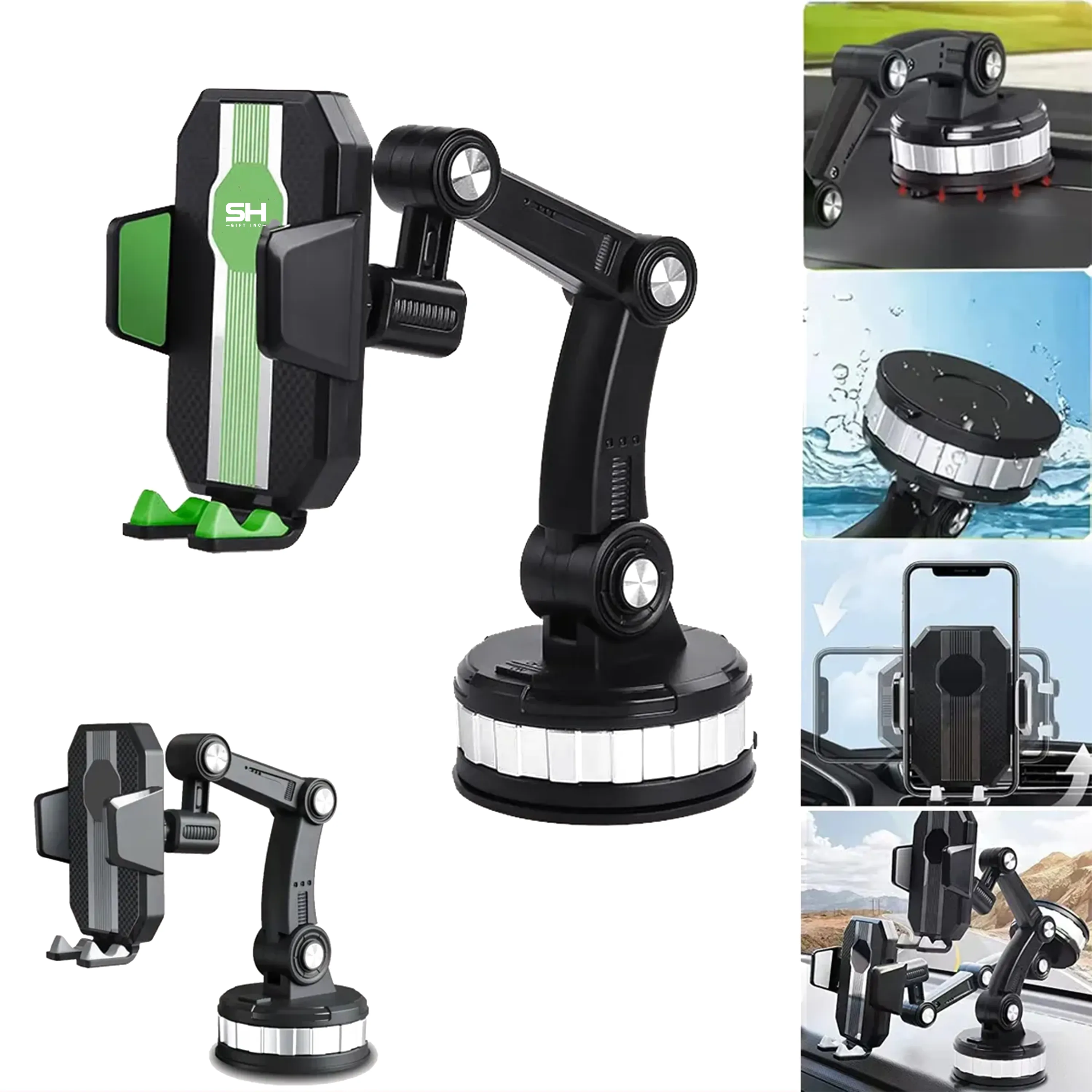 Suction Cup Phone Holder Desk Stand 2