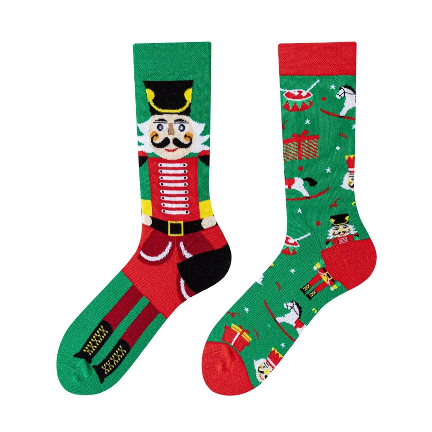 Christmas Creative Jacquard Cotton Socks 3