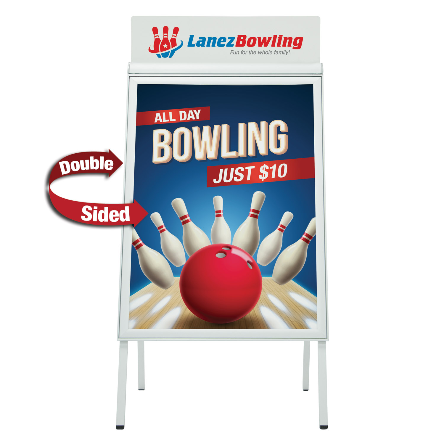 45" Uptown A-Frame Kit 3