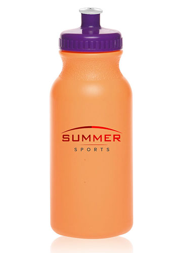 20 oz. Water Bottles with Push Cap 2