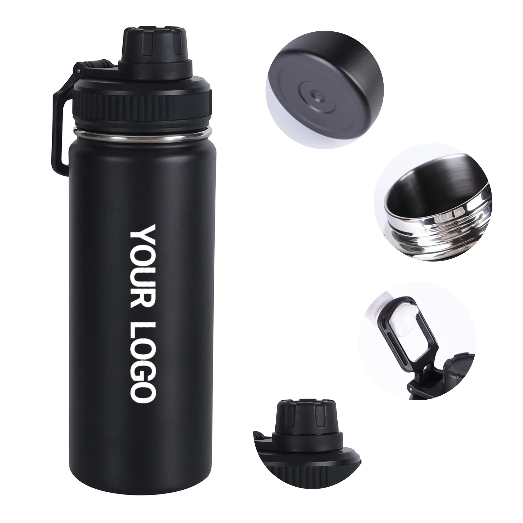 18 oz Stainless Steel Outdoor Tumbler with Handle 1